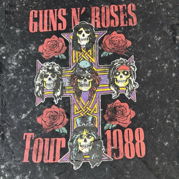 AWESOME RARE GUNS N ROSES T SHIRT APPETITE FOR DESTRUCTION  SIZE SMALL BLACK - Picture 5 of 7